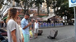 Одесский Еврей танцует 7 40 на Дерибасовской Таки да наши люди