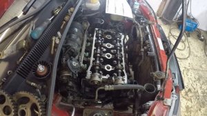 шевроле реззо 1 6 бензин замена прокладки ГБЦ и метки ГРМ