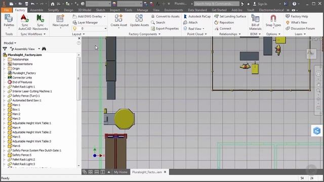 Placing Factory Assets into Inventor Layouts смотреть онлайн