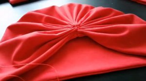 DIY Как сшить шапку-тюрбан на прохладное лето в любом размере без выкройки
