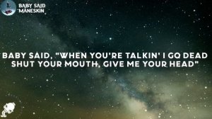 Måneskin - Baby Said (Lyrics)