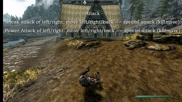 TESV Skyrim MOD Unarmed Various actions смотреть онлайн