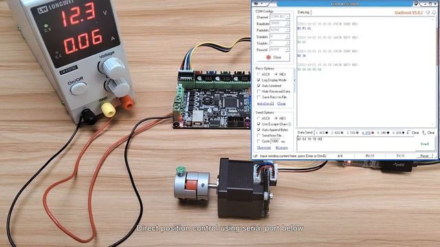 Makerbase SERVO42C Closed loop Stepper Motor Manual（3）Serial communication смотреть онлайн
