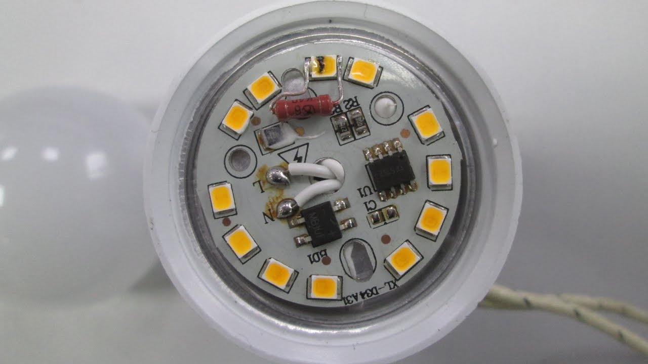 Ремонт светодиодных ламп