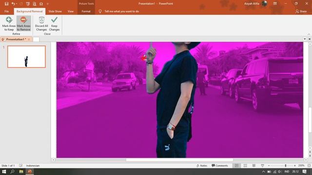 MENGHAPUS BACKGROUND Gambar atau Foto dengan PowerPoint смотреть онлайн