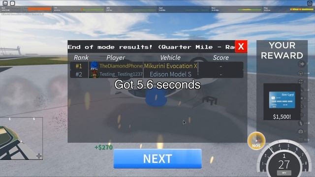 Mitsubishi Evo X Review! - Roblox Vehicle Simulator смотреть онлайн