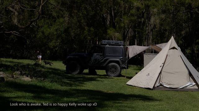 SMALL CAR CAMPING [ big tent, smart storage, tarp shelter ] смотреть онлайн