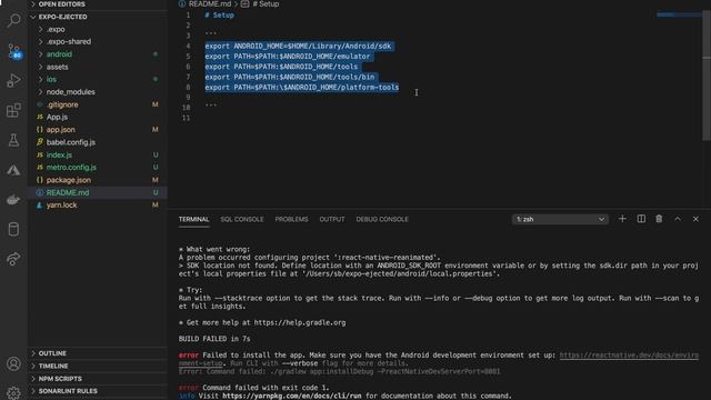 4. React Native - Expo Eject - Run ejected app смотреть онлайн