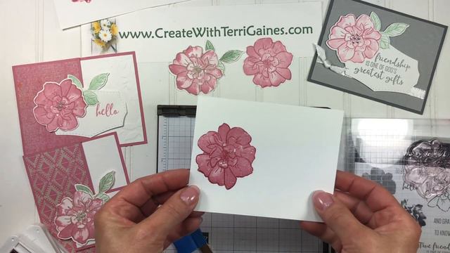 To A Wild Rose Stamp Set using Stamparatus смотреть онлайн