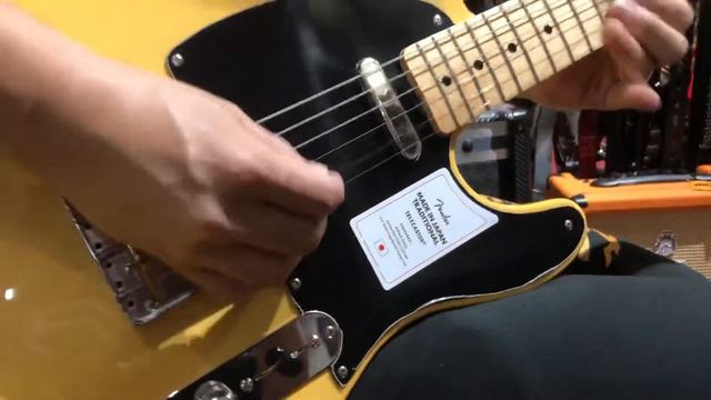 Fender Japan Telecaster Electric Guitar смотреть онлайн