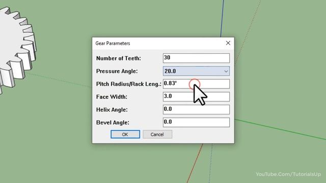 Plugin For Gears In SketchUp
