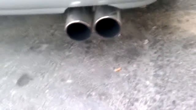 Toyota Corolla AE101 95 -Dual Exhaust muffler Sound смотреть онлайн