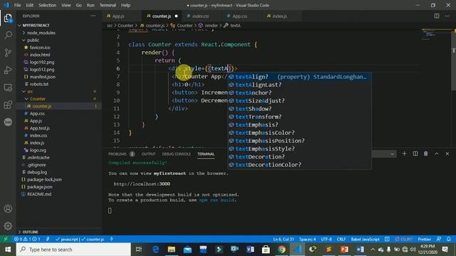 React JS Small Project | Counter App | Urdu/Hindi 2021 смотреть онлайн