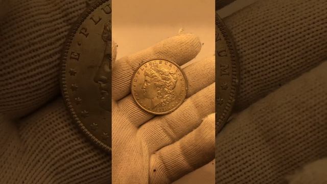 1 доллар 1885 O Доллар Моргана / Morgan dollar / Серебряная монета #монеты #gold #coin #collection смотреть онлайн