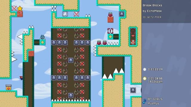 [8] Telekid in Break Blocks || I Wanna Maker (Blind) – Let’s Play смотреть онлайн