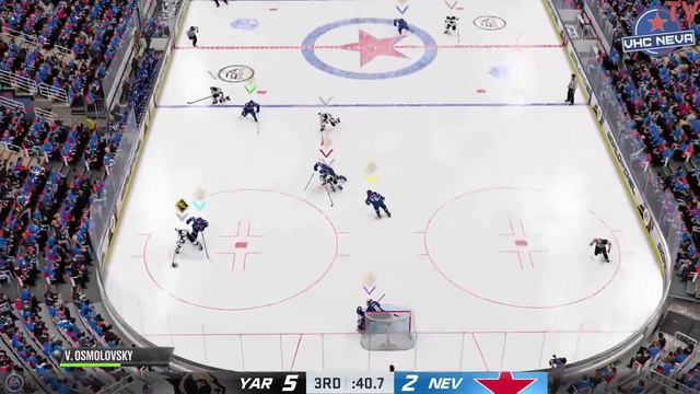 VHC NEVA - HC Yaroslavl BEARS | Russian eHockey League смотреть онлайн