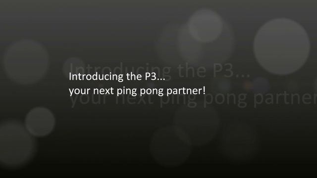 The P3 Rebound Board, your ultimate ping pong partner! смотреть онлайн