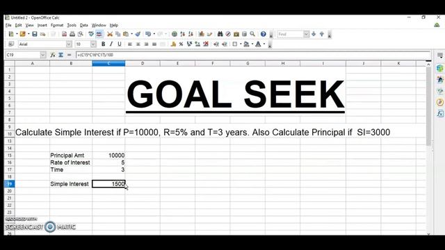What If Analysis Tools in OpenOffice Calc| Scenarios| Goal Seek |Solver in OpenOffice Calc#how #use смотреть онлайн