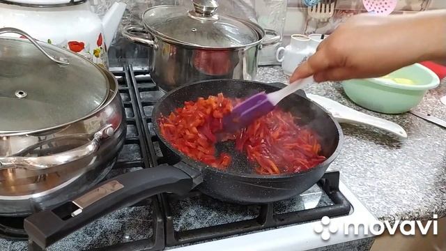 Борщ из свежей капусты с домашним томатом как у мамы. Как приготовить. Всем мамочкам посвящается! смотреть онлайн