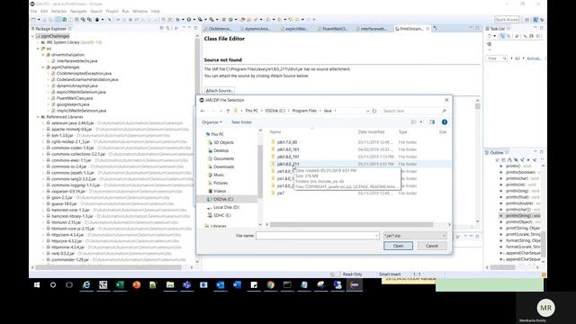 How to attach Source code for java and also selenium in eclipse смотреть онлайн