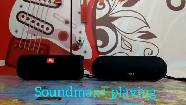 Jbl Flip 4 vs Tribit soundmax plus | comparison | sound test смотреть онлайн