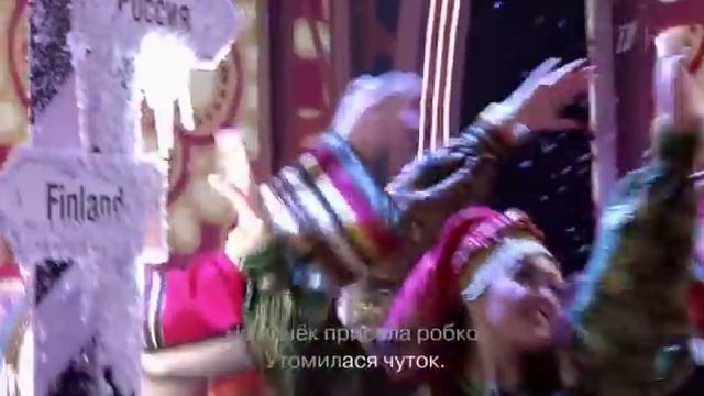 Финская полька Веске Бабкина Две звезды Новогодняя 2014 смотреть онлайн