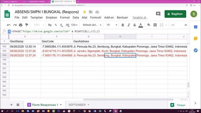 Cara Memunculkan / Menampilkan Gambar / Foto di Form Respons Google Formulir (Google Sheets) смотреть онлайн