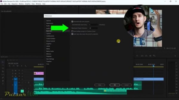ADOBE PREMIERE PRO 2020 | HOW TO MAKE BEST AUTOSAVE SETTINGS