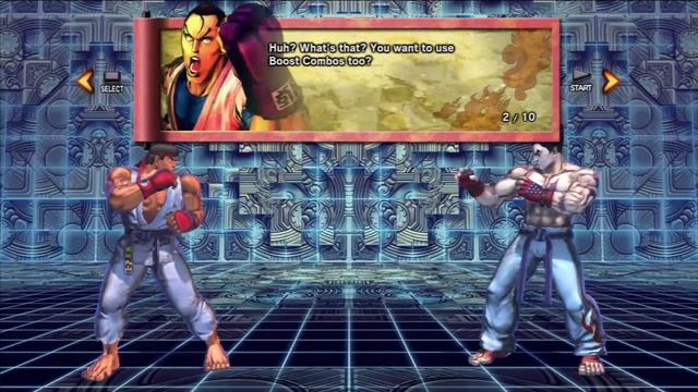 Street Fighter x Tekken - Intro & Tutorial Mode смотреть онлайн
