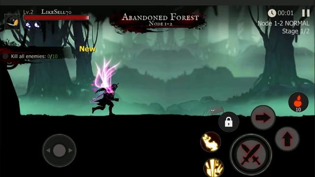 Shadow of Death - Dark Knight - Stickman Fighting смотреть онлайн