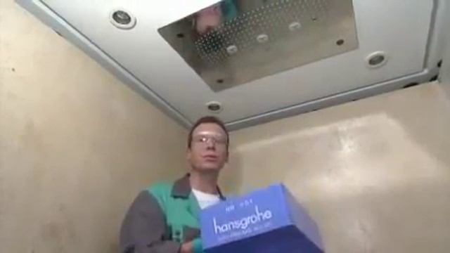 Как удалить накипь c верхнего душа смотреть онлайн