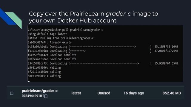 PrairieLearn Homeworks: Custom Assembly Docker Image смотреть онлайн