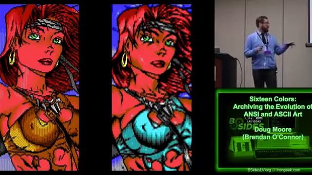 BSides LV 2013 - 16 Colors : Archiving the Evolution of ANSI and ASCII смотреть онлайн