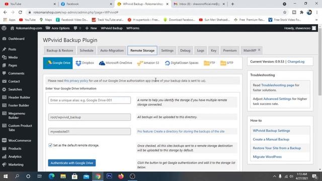 how to backup wordpress website | wordpress backup | backup plugin смотреть онлайн