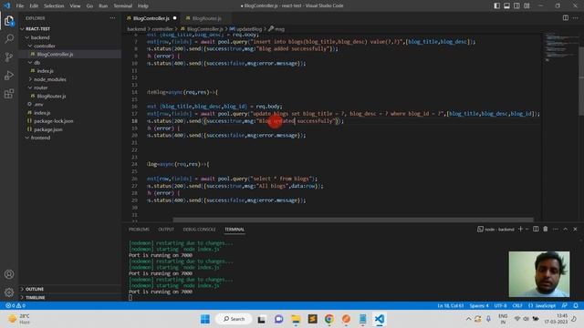 Nodejs With Mysql2 (CRUD Api With React Js) смотреть онлайн