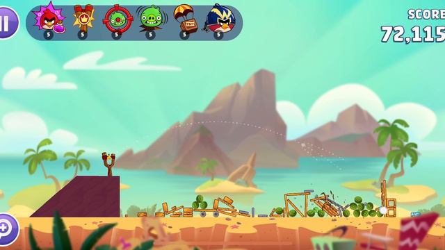 Angry Birds Reloaded: Bacon Beach - Level 22 (3 Stars) IOS Gameplay Walkthrough (HD) смотреть онлайн
