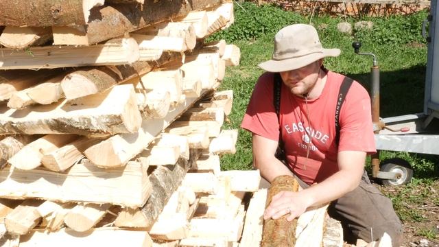 Scientific Proof For How To Stack Your Firewood?? смотреть онлайн