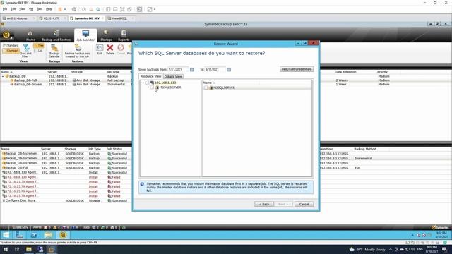 07 Backup and Restore Case 1 смотреть онлайн