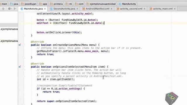 Pasar datos por Intent - Curso Online de Programación Android | Council Chile смотреть онлайн