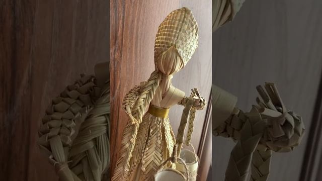 Кукла из соломы. @LanaStrawArt смотреть онлайн