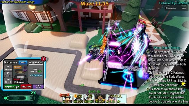 Banner Units Beating New Raid (Hunt On The Blacksmith Village) | Solo Gameplay | ASTD