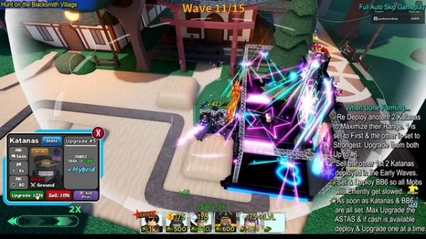 Banner Units Beating New Raid (Hunt on the Blacksmith Village) | Solo Gameplay | ASTD