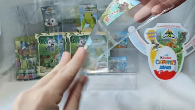 🐨СРАВНИВАЕМ СЕРИИ НАТУНС.Kinder СЮРПРИЗ MAXI NATOONS. Показываю что интересного удалось раздобыть!