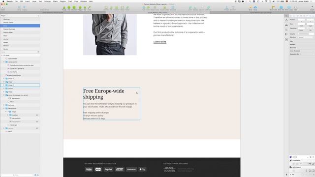 Online Shop Homepage Layout Speed Design using Sketch-App смотреть онлайн