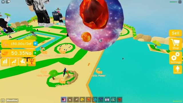 Я СТАЛ ГАЛАКТИЧЕСКИМ КАЧКОМ! КУПИЛ *СУПЕР МЕТЕОРИТ* В СИМУЛЯТОР КАЧКА! ROBLOX смотреть онлайн