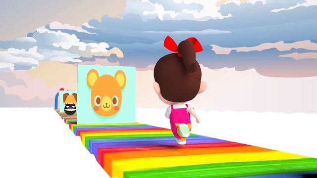 Color Slide Playground Song | Ten In The Bed & Itsy Bitsy Spider | Nursery Rhymes & Kids Songs