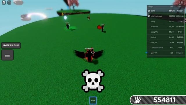 New Reaper 20 Soundtrack?! // Roblox Slap Battles смотреть онлайн
