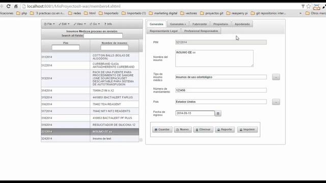 JAVA EE JSF 01 Curso en español - Mostrando demo de aplicación JSF, JPA, Primefaces смотреть онлайн