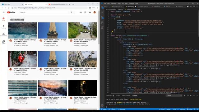 youtube clone html css | Practical ReactJS Tutorial Part 5 смотреть онлайн