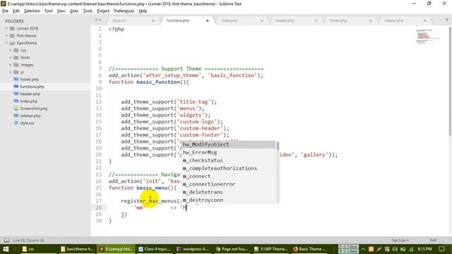 Part-02 Basic WordPress Theme Development Project( Environment Setup, Menu + Blog Post Dynamic ) смотреть онлайн